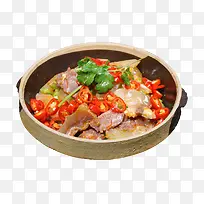 砂锅煨带皮牛肉
