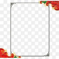 节目单边框装饰