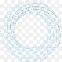 浅蓝色的螺旋状圆形