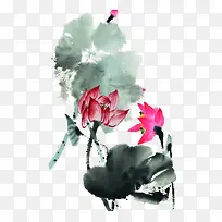 水墨画装饰