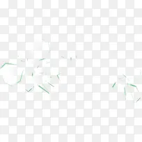 透明的发散飞溅碎片矢量图