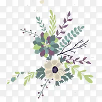 手绘花纹图案