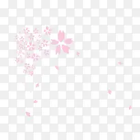 碎纹樱花图片素材