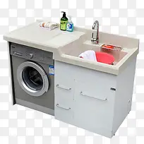 多功能实用家具洗衣柜