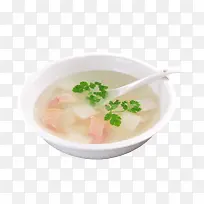 一碗鲜肉冬瓜香菜汤