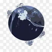 矢量中国风背景