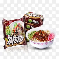 韩国炸酱面