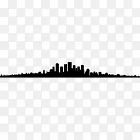 城市房屋矢量图