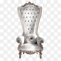 欧式奢华雕花公主椅子