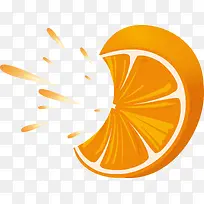 新鲜橘子水果素材图