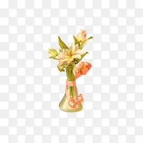 花卉元素花瓶