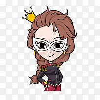 卡通女王当家LOGO