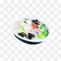 鱼头豆腐青菜汤汤羹图片