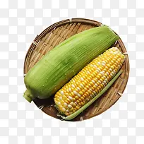 玉米食物广告设计