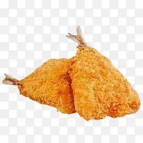 油炸美食香炸鱼排