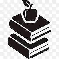 苹果和书