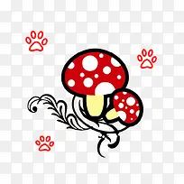 冬菇卡通