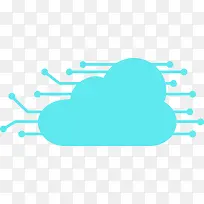 云网络信息创意科技矢量图
