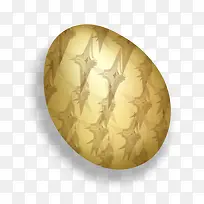 复活节金色美丽彩蛋