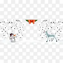白雪雪人素材