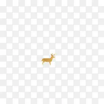 金色圣诞狂欢驯鹿