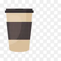 矢量图咖啡奶茶杯