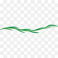 绿色藤蔓矢量图