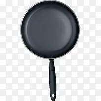 手绘黑色不锈钢炒菜厨具