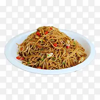辣椒美味诱人炒粉干