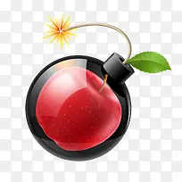 炸弹里的红苹果
