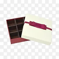 红色蝴蝶结巧克力包装盒