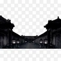 中国古风街道