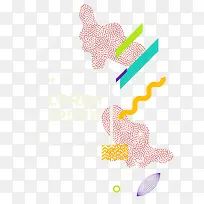 波普风格抽象几何素材
