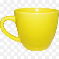 黄色杯子