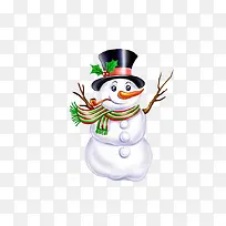 漂亮的雪人