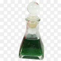 绿色简约指甲油瓶