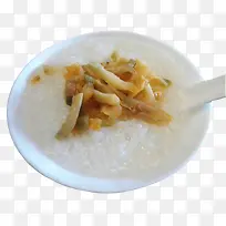 家常白粥素材