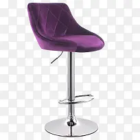 紫色吧椅