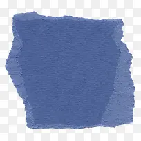 蓝色碎片纸