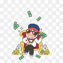 土豪男人