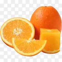 切开了的橙子