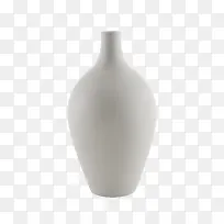 白色陶瓷花瓶装饰