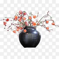 日式花瓶花卉摆件