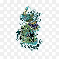 耀眼的孔雀