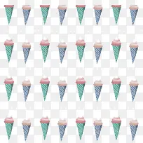冰淇淋拼贴图片矢量