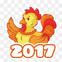 2017年鸡年矢量素材