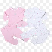 婴幼儿专场女宝宝粉红色白色长袖
