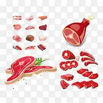 新鲜的肉类