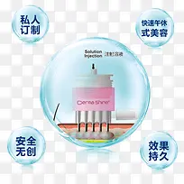 整形美容私人订制字体元素免设计