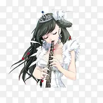 少女与单簧管